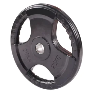 Custom Logo Fitness Gym Rubber Weight Lifting Disc Plate Dumbbells Barbells Grip Plates 20kg 5kg 10kg 25kg Training Custom