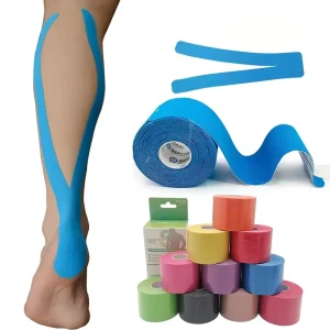 Custom Logo Free Sample CE ISO Certified K Sports Elastic Kinesiology Tape 10cm *5m