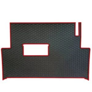 Custom Logo Full-Coverage Golf Cart Floor Mat Thick Anti-Slip Easy-Clean OEM Flooring Accessory