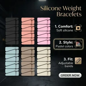 Custom Logo Gym Accessories Yoga Multiple Styles Weight Pilates Silicone Dumbbells Ankle Wrist Weights Bangles Kit