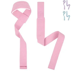 Custom Logo Gym Fitness Lifting Straps Strength Training Bodybuilding Non-Slip Weightlifting Strap