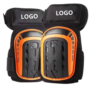 Custom Logo Heavy Duty Anti-Slip Outdoor Thick Cushioning Gel Knee Brace Knee Pads for Work and Construction