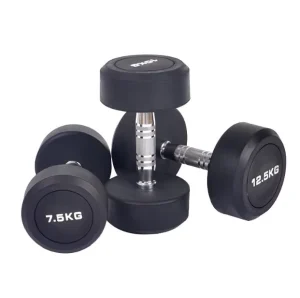 Custom Logo Iron Weight Lifting Strength Training 2.5-50Kg Sports Dumbbells High Quality Durable Comfortable Handle Portable