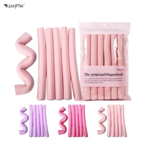 Custom Logo Lazy Non-Iron Sponge Curling Iron No Heat Won’t Damage Hair Sleep-Setting Large Wave