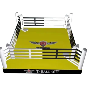 Custom Logo MMA Cage Professional Boxing Ring for High Impact Sports Training