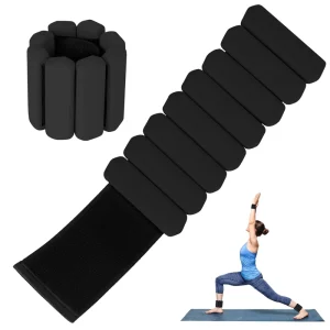 Custom Logo Magnetic Silicone Ankle and Wrist Weight 2lb for Women Pilates Gym Equipment