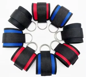 Custom Logo Neoprene Ankle Straps Fitness Equipment Accessories for Cable Machine