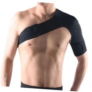 Custom Logo Neoprene Breathable Shoulder Protection Sports Compression Adjustable Belt Shoulder Support Braces