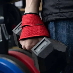 Custom Logo Non-Slip Adjustable Fitness Sports Wrist for Weightlifting, Powerlifting, and Bodybuilding Strength Training