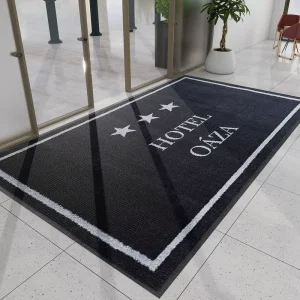 Custom Logo Nylon Rubber Comfort Doormat for Indoor and Outdoor Use