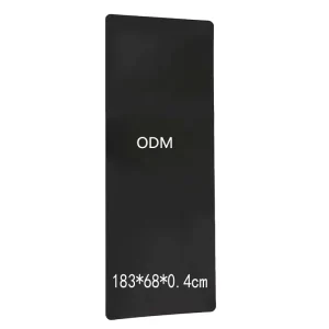 Custom Logo PU Yoga Mat Natural Rubber Eco Friendly Factory Supply for Global Trade Distribution Yoga Mats Yoga Gear Pilates Mat