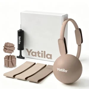 Custom Logo Pilates Accessories Women Ankle Weights Magic Circle Resistance Bands Mini Ball Yoga Set For Home Gym Fitness Kit