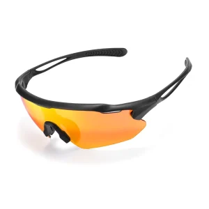 Custom Logo Polarized UV400 TR90 Sports Sunglasses for Cycling, Running and Marathons