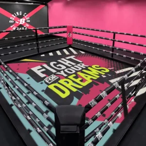 Custom Logo Printed Boxing Ring