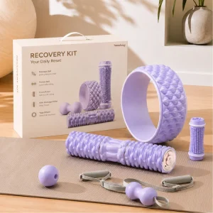 Custom Logo Recovery Kit Electric Foam Roller Yoga Wheel Massage Ball Peanut Ball Muscle Recovery Physical Therapy Set OEM