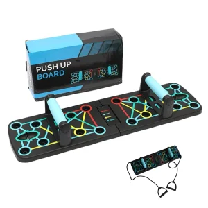 Custom Logo Sit up Fitness Pushup Board Foldable Portable Push up Board Multi Function Push up Board