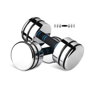 Custom Logo Steel Dumbbells Home Gym Workout Exercise Foam Handles Adjustable Chrome Dumbbell 5lb 10lb 15lb 20lb 30lb 50lb