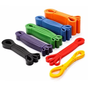 Custom Logo Yoga Gym Exercise Band Elastic Training Band Resistance Band