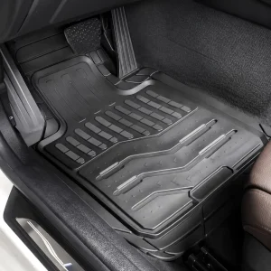 Custom Luxury Waterproof Universal Fit Anti-Slip All Weather Rubber Car Carpets Floor Mats for Cars Trucks SUV