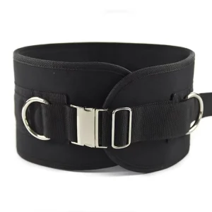 Custom Metal Buckle Men’s Rubber Nylon Weightlifting Belt