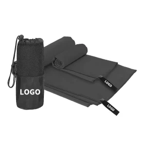 Custom Microfiber Travel Sports Towel, Quick-Dry and Absorbent, with Logo