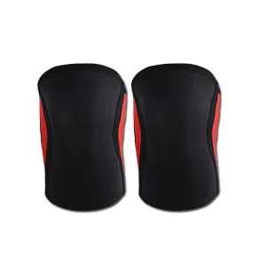 Custom Neoprene Knee Pads and Compression Sleeves, 7mm Knee Support Brace for Weightlifting
