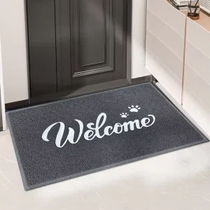 Custom Non-Slip Indoor and Outdoor PVC Coil Floor Mat for Entrance, Front Door, or Supermarket