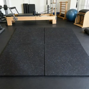 Custom Non-Toxic Heavy-Duty Outdoor Gym Rubber Flooring Mats Anti-Slip for Sports and Fitness