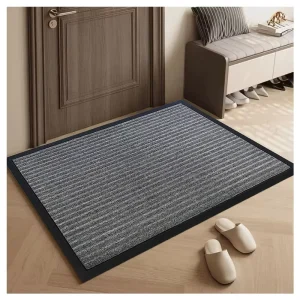 Custom Outdoor Industrial Rubber Doormat Plain Ribbed Floor Mat