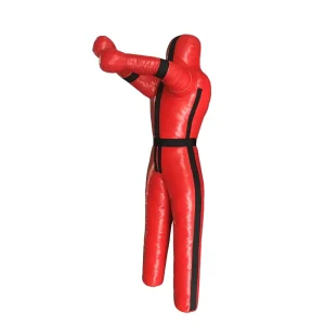 Custom PU/PVC Freestanding Wrestling BJJ Training Dummy, Martial Arts Grappling MMA Heavy Punching Bag, Sand-Filled