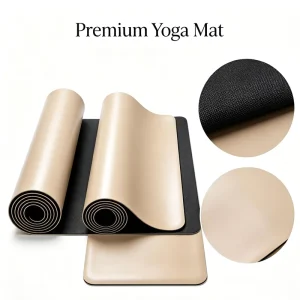Custom Package Eco PU Rubber Yoga Mat for Gym Studios Bulk Supply