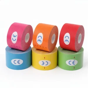 Custom Packaging Elastic Strong Adhesive Sports Kinesiology Tape Athletic K Tape for Muscle Protection