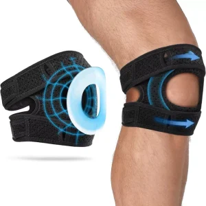 Custom Patella Strap Basketball Compression Meniscus Knee Pads for Men Women Running and Fitness Sports Knee Joint Protection