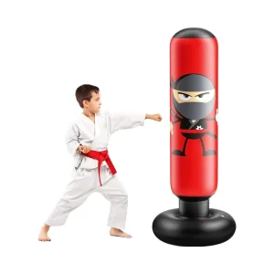 Custom Pattern Inflatable Children’s Safe Punching Bag Fitness Inflatable Post Vertical Boxing Bag