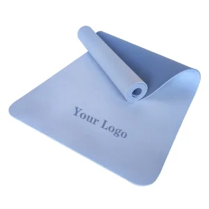 Custom Pattern Printed Large TPE Yoga Mat Eco-Friendly Non-Slip 10mm with Logo