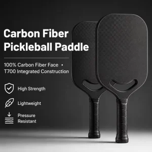 Custom Pickleball Paddle T700 Integrated Construction Lightweight Pressure Resistant With Grip Pickleball Paddle