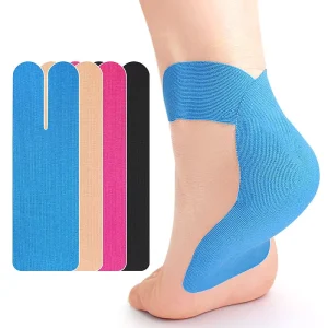 Custom Pre-Cut Kinesiology Tape Therapy Pain Relief Waterproof Elastic Athletic Muscle Sports Tape for Ankle