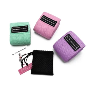 Custom Print Mini Hip Resistance Loop Band Set for Women