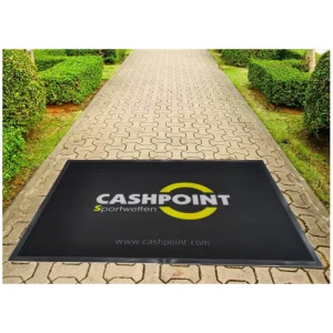 Custom-Print Polyester Carpet Door Mat Non-Slip Entrance Commercial Floor Mat Custom Logo