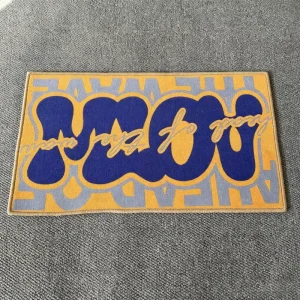 Custom Print Washable Anti-Slip Door Mat Gaming Runner Rug with Custom Logo