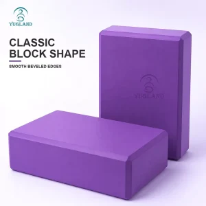 Custom Printed EVA Yoga Block Gradient Color Foam Brick for Fitness