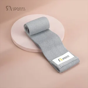 Custom Printed Eco-Friendly Polyester Fabric High Elastic Non-Slip Loop Resistance Bands for Home Gym Leg Glutes Training Yoga