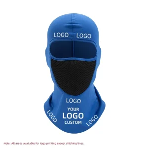 Custom Printed Mesh Balaclava One Size Fits All Breathable Cooling Mask for Men Women Bulk