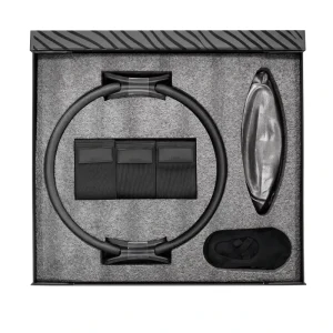 Custom Printed Pilates Training Set with Thick Pilates Mat, Mini Pilates Ball, and Tension Band