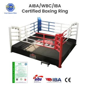Custom Professional Boxing Ring MMA Fighting Training Ring Steel Frame with Rope System for Gym Sports