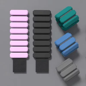Custom Silicone Weighted Wristband Adjustable Breathable Wrist and Ankle Straps Yoga Exercise Sandbag Gravity Bands