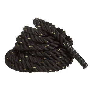 Custom Size Black Nylon Fitness Battle Rope