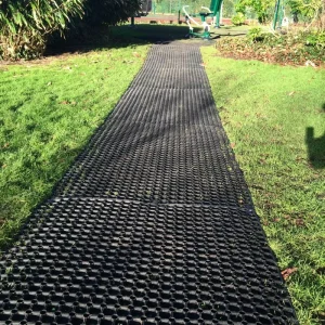 Custom-Size HDPE Ground Protection Mat, 25mm Thick, for Drilling Rigs