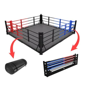 Custom-Size Steel-Frame Boxing Ring for Gym Training