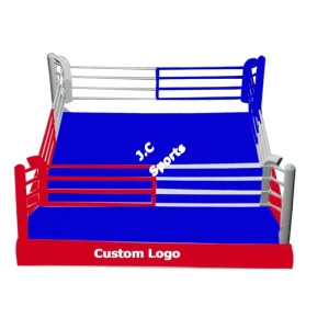 Custom Size Steel Square MMA Cage Boxing Ring with Shock-Absorbing Construction for Boxing Training and Martial Arts Clubs